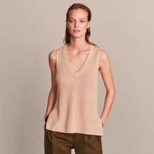 Massimo dutti textured tunic top